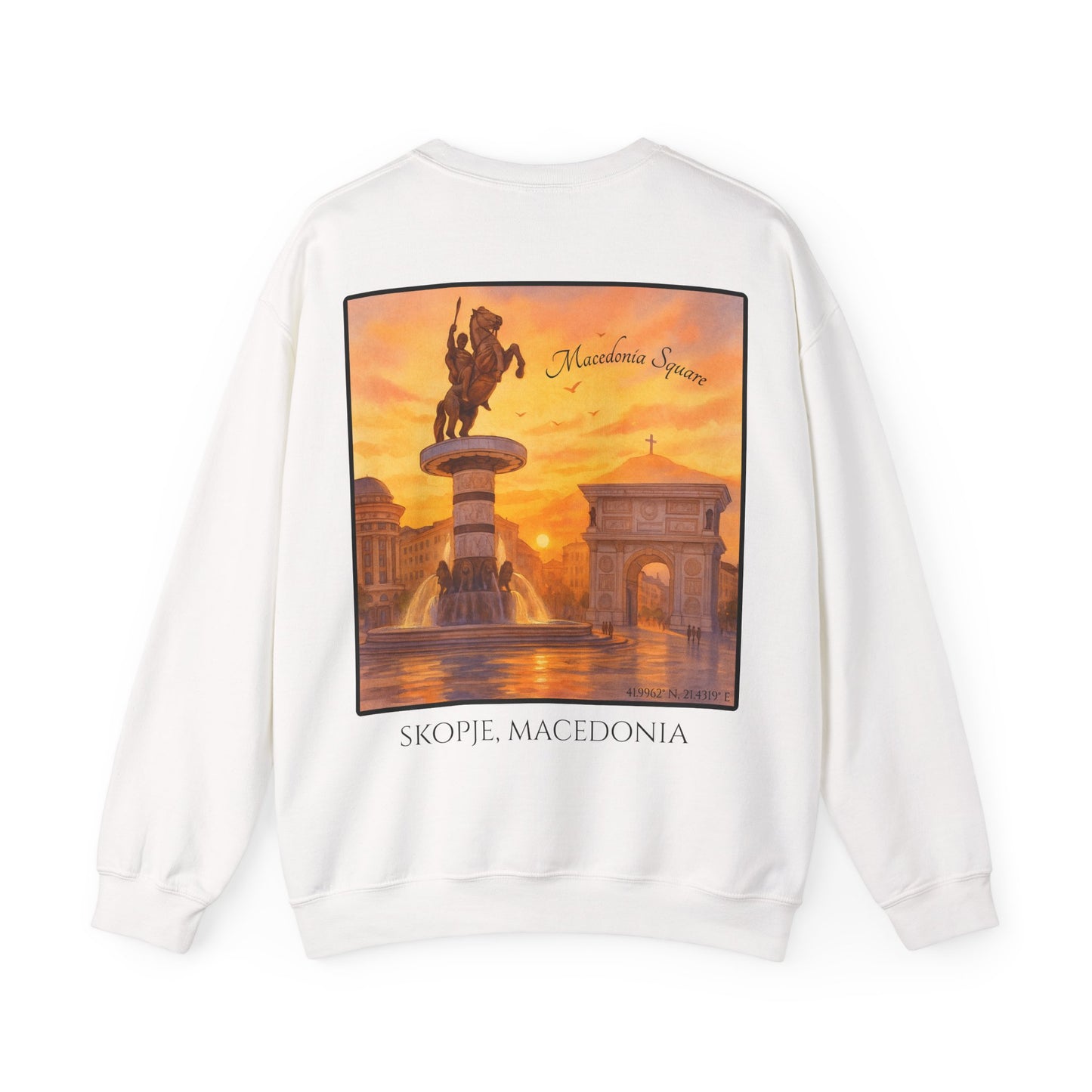 Macedonia Square Sweatshirt