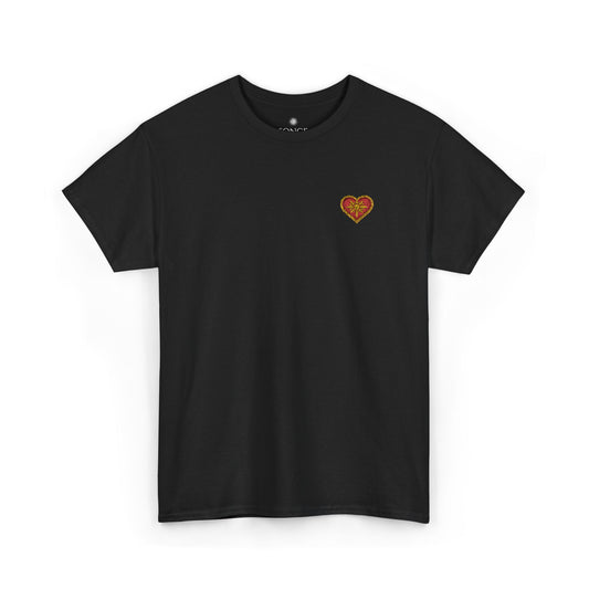 Loveheart Tee - Black NA